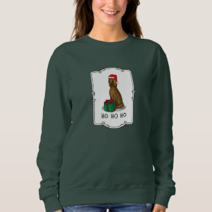 Christmas Santa Hat Irish Setter Dog (red 1) Cute Sweatshirt