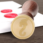 Christmas Santa Hat Monogram Wax Seal Stamp<br><div class="desc">Santa Hat's are required at Christmas - it's the festive law. Have fun with this festive wax seal stamp. Just add your initial and get your melt on</div>