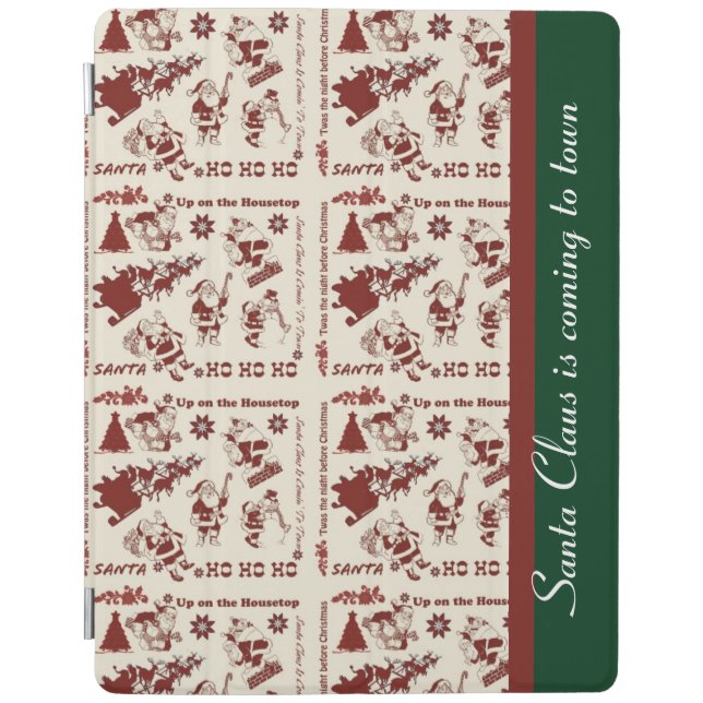 Christmas Santa iPad 2/3/4 Case (Front)