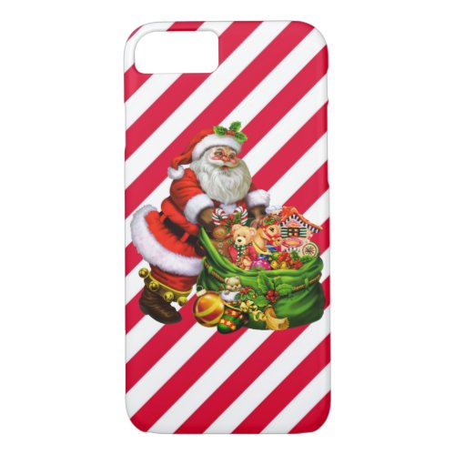 Christmas Santa iPhone 7 barely there case