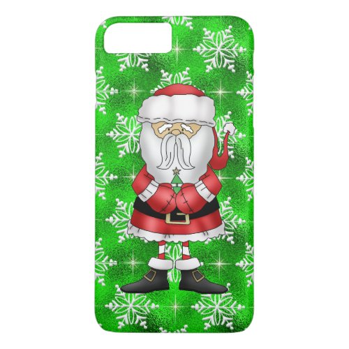 Christmas Santa iPhone 7 plus barely there case