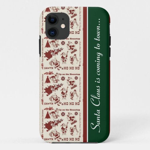 Christmas Santa iPhone Case