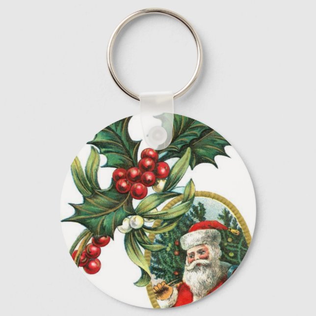 Christmas Santa Keychain (Front)