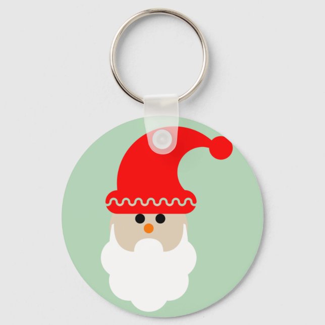 Christmas Santa  Keychain (Front)