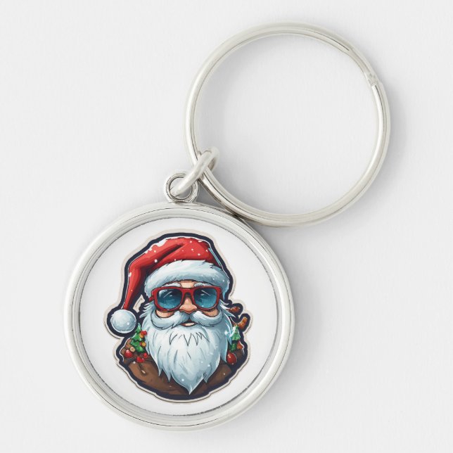 Christmas Santa Keychain (Front)