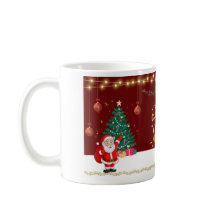Christmas Santa Mug – Festive Holiday Coffee & Tea