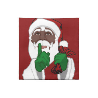 Christmas Santa Napkins African Santa Napkins
