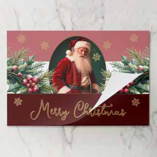 Christmas Santa Paper Placemat