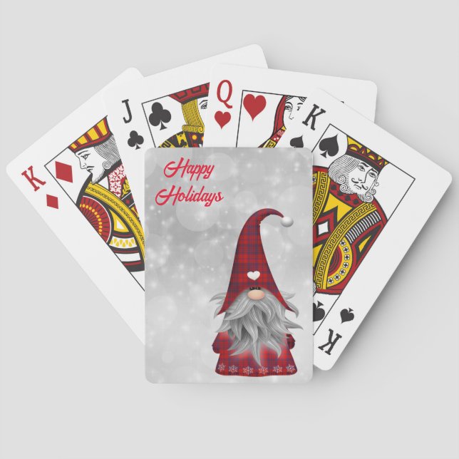 Christmas Santa       Poker Cards (Back)