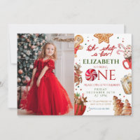 Christmas Santa Reindeer what a fun 1st Birthday