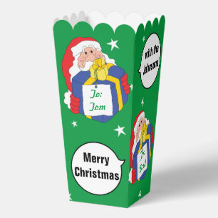 Christmas Santa Says Lt Favor Boxes