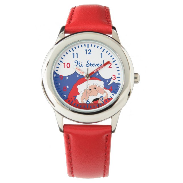 Christmas Santa Says Watch (Front)