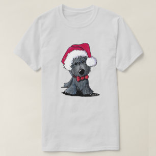 Christmas Santa Scottish Terrier T-Shirt