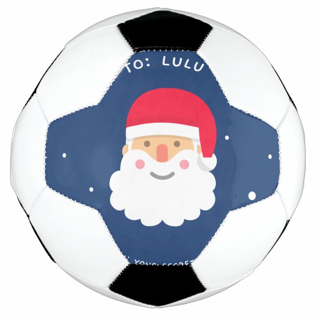 Christmas santa soccer ball (Front)