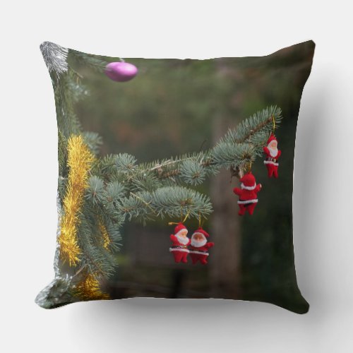 Christmas Santa Throw Pillow