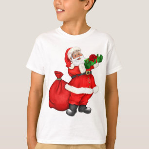 Christmas Santa with Gifts T-Shirt