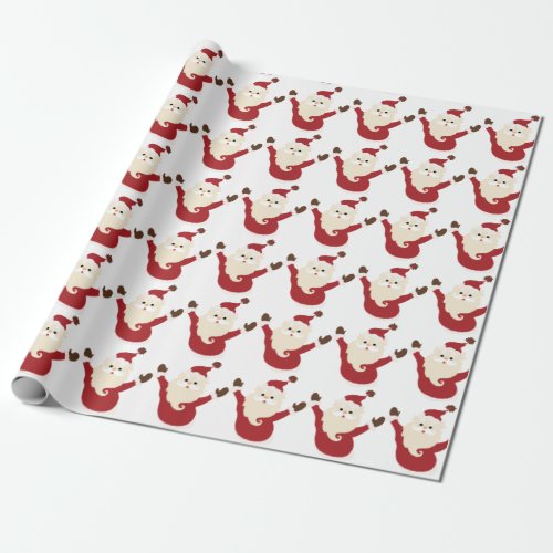  Christmas Santa Wrapping Paper