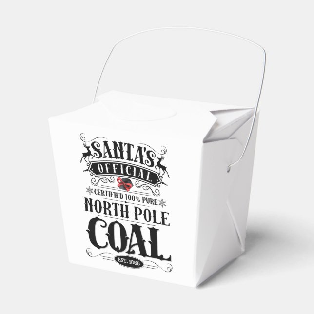 Christmas - Santa's Box of Coal  (Front Side)