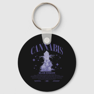 Christmas Sativa Hybrid Strain Blue Dream Keychain