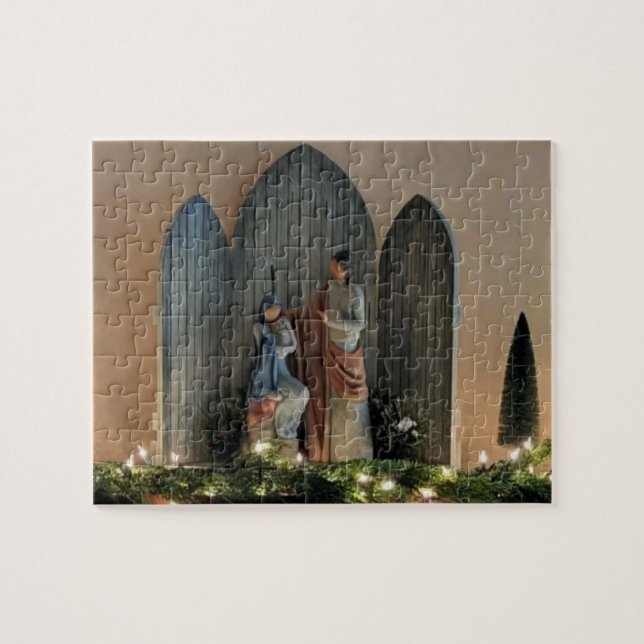 Christmas Scene  Jigsaw Puzzle (Horizontal)