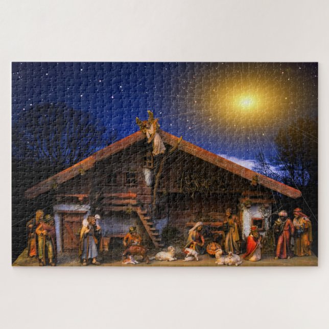 Christmas Scene Puzzle (Horizontal)