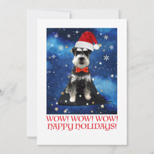 Christmas Schnauzer Announcement