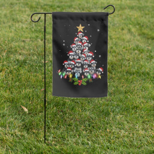 Christmas Schnauzer Dog Tree Xmas Pet Animal Garden Flag