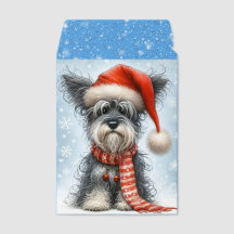 Christmas Schnauzer