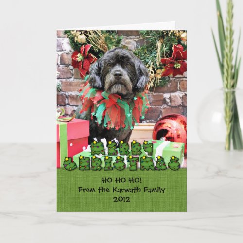 Christmas _ Schnoodle _ Rookie Holiday Card