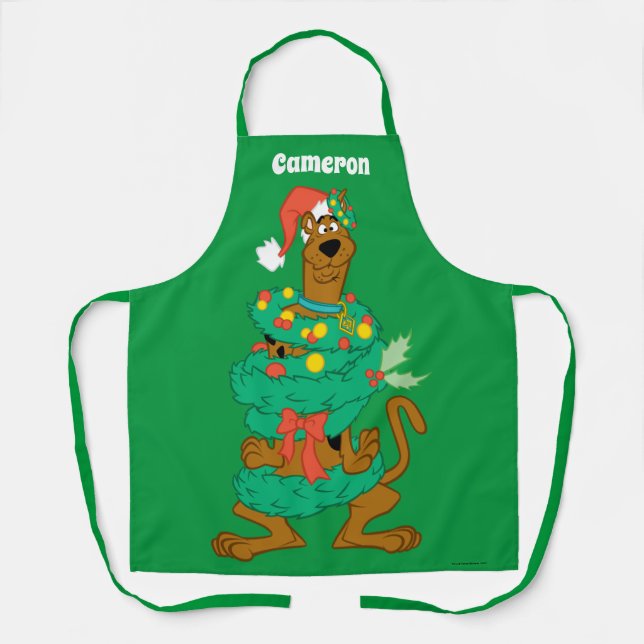 Christmas Scooby Apron (Front)