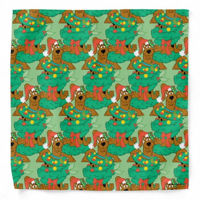 Christmas Scooby Bandana (Front)
