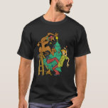 Christmas Scooby Doo Shaggy Decorate Tree Holiday  T-Shirt