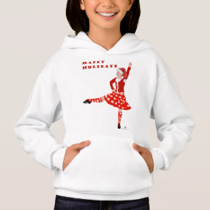 Christmas Scottish Highland Dancer Hoodie