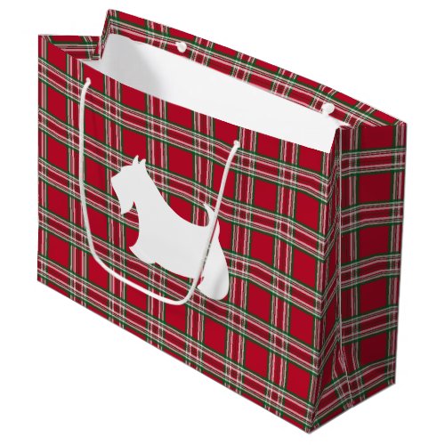 Christmas Scottish Terrier Gift Bag