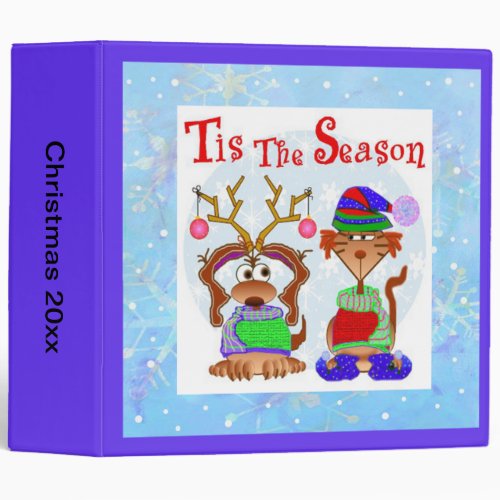 Christmas Scrapbook Binder