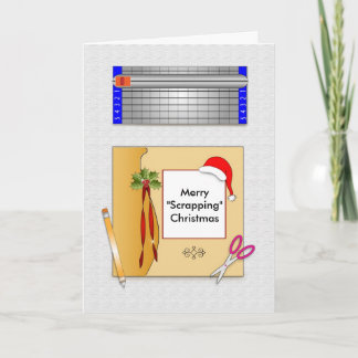 Christmas Scrapbook Paper Greeting Card