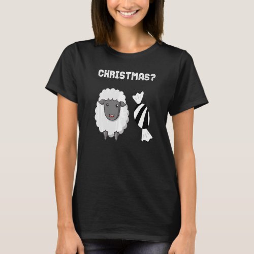 Christmas Scrooge Baa Bah Humbug Mens Womens Kids T_Shirt