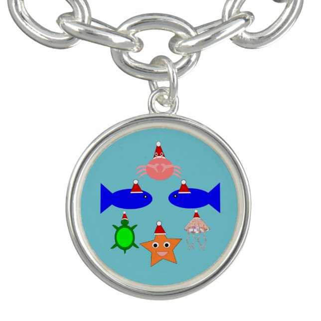 Christmas Sea Creatures Bracelet (Design)