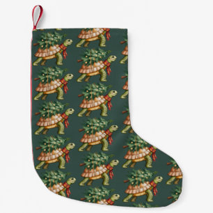 Christmas Sea Turtle Lover Gift Xmas Tree Holiday Small Christmas Stocking