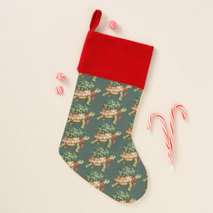 Christmas Sea Turtle Lover Gift Xmas Tree Holiday Stocking