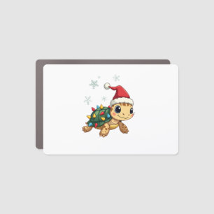 Christmas Sea Turtle Santa Xmas Men Women Boys Gir Car Magnet