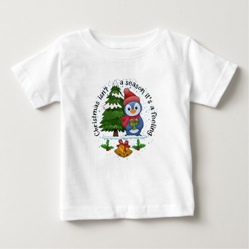 Christmas Season Baby Fine Jersey T_Shirt