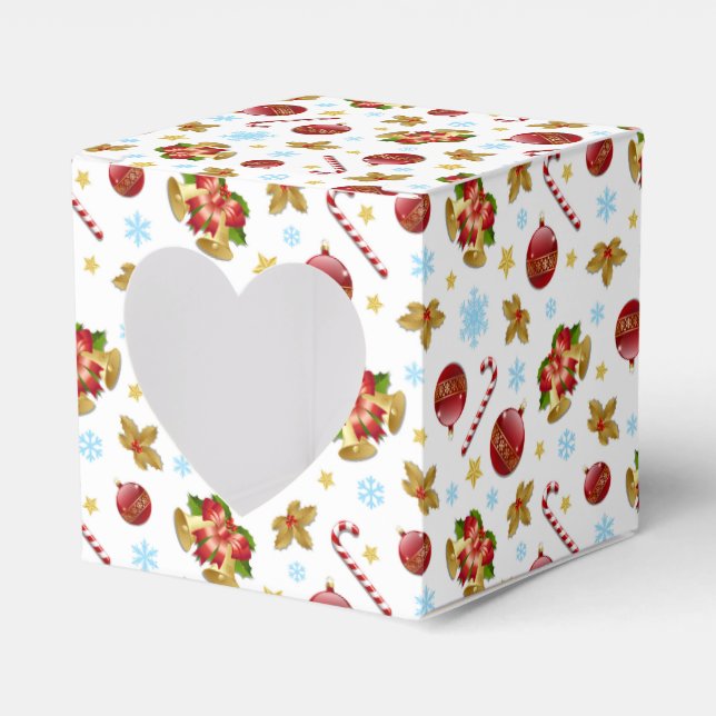 Christmas Season  Favor Boxes (Front Side)