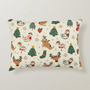 Christmas season pillow