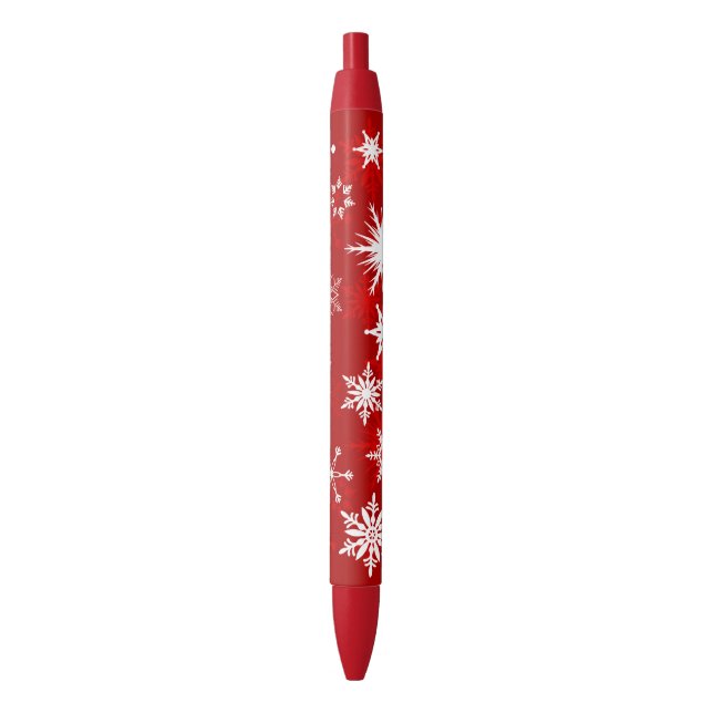 Christmas season snowflakes pen (Front Vertical)
