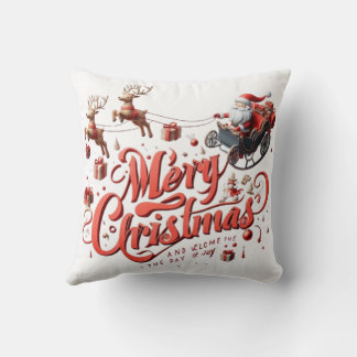 Christmas Season Throw Pillow
