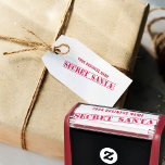 Christmas Secret Santa Business Self Inking Stamp<br><div class="desc">I went with the red ink option on this Secret Santa Rubber Stamp. Suitable for all office secret santas,  add your business name and get stamp happy.</div>