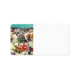 Christmas Self Adhesive Label Stickers