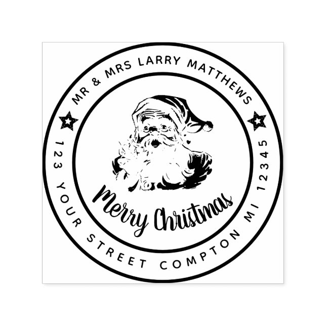 Christmas Self-inking Stamp (Design)