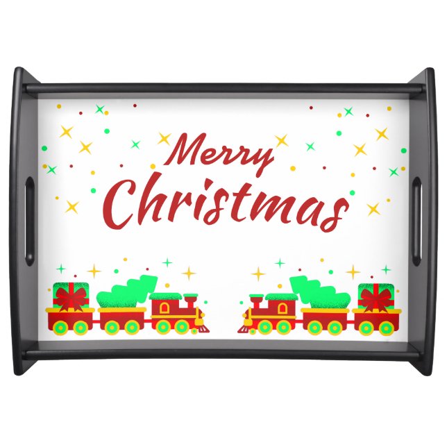 "Christmas"  Serving Tray (Front)